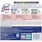 Lysol Disinfecting Wipes, 1-Ply, 7 x 7.25, Early Morning Breeze, White, 80 Wipes/Canister, 6PK 19200-89347 - alternate 4